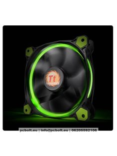   Thermaltake CL-F039-PL14GR-A Riing 14cm Cooler Black/Green LED
