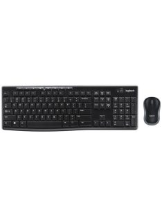 Logitech MK270 Wireless Billentyűzet + Egér Black UK