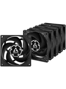 Arctic P8 PWM PST Value Pack (Black/Black) (5db/cs)