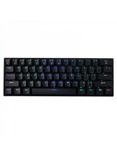   Redragon Draconic Compact RGB Wireless Blue Mechanical Tenkeyless Designed Bluetooth Gaming Keyboard Black HU