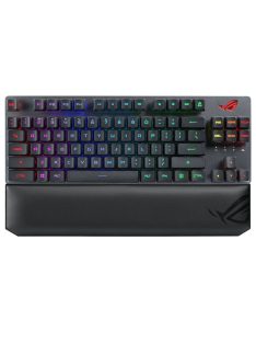   Asus ROG Strix Scope RX TKL RGB Deluxe Red Mechanical Wireless Gamer billentyűzet Black HU