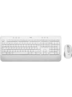   Logitech Signature MK650 Combo for Business Wireless Keyboard+Mouse Off-White HU