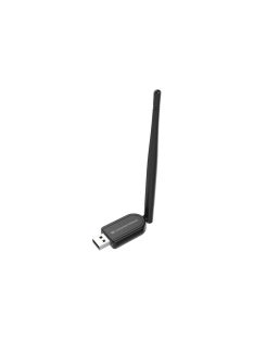   Conceptronic  ABBY07B Long Range Bluetooth 5.1 USB Adapter with External Antenna Black