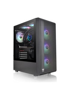 Thermaltake S200 TG ARGB Tempered Glass Black