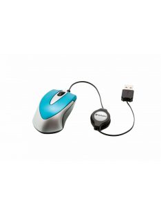 Verbatim Go Mini Optical Travel Mouse Caribbean Blue