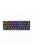 White Shark GK-2022B Shinobi Blue Switches Mechanical 60% Gaming Keyboard Black US