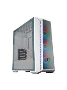 Cooler Master MasterBox 520 Tempered Glass White