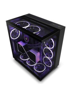 NZXT H9 Elite Tempered Glass Matte Black