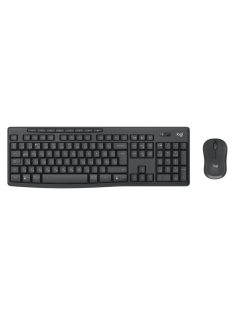   Logitech MK370 Wireless billentyűzet + optikai egér Black HU